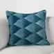 Catania Scala Sea Glass Blue Square Accent Pillow Set of 2