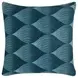 Catania Scala Sea Glass Blue Square Accent Pillow Set of 2