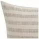 Villa Classics Linna Ivory and Natural Square Accent Pillow Set of 2