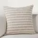 Villa Classics Linna Ivory and Natural Square Accent Pillow Set of 2