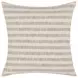 Villa Classics Linna Ivory and Natural Square Accent Pillow Set of 2
