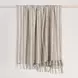 Throws Linna Ivory and Natural Throw