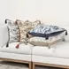 Villa Classics Stonework Natural Square Accent Pillow Set of 2