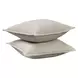 Talia Natural Comforter Euro Sham
