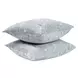 French Herringbone Storm Comforter Euro Sham