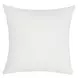 Villa Classics Mateo Metallic Gold and Ivory Square Accent Pillow Set of 2
