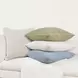 Sava Natural Square Accent Pillow Set of 2
