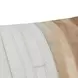 Radiant Oasis Meru Hide Tan and White Square Accent Pillow Set of 2
