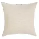 Radiant Oasis Lira Natural and Silver Square Accent Pillow Set of 2