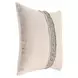 Radiant Oasis Lira Natural and Silver Square Accent Pillow Set of 2