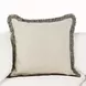 Radiant Oasis Nola Natural and Black Square Accent Pillow Set of 2