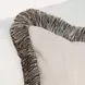 Radiant Oasis Nola Natural and Black Square Accent Pillow Set of 2