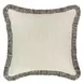 Radiant Oasis Nola Natural and Black Square Accent Pillow Set of 2