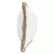 Radiant Oasis Cara Ivory and Natural Rectangular Accent Pillow