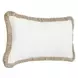 Radiant Oasis Cara Ivory and Natural Rectangular Accent Pillow