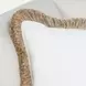 Radiant Oasis Cara Ivory and Natural Rectangular Accent Pillow