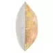 Radiant Oasis Onara Burnt Orange and Gold Square Accent Pillow Set of 2