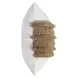 Radiant Oasis Safi Ivory and Natural Square Accent Pillow Set of 2