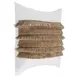 Radiant Oasis Safi Ivory and Natural Square Accent Pillow Set of 2
