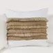 Radiant Oasis Safi Ivory and Natural Square Accent Pillow Set of 2