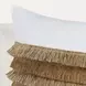 Radiant Oasis Safi Ivory and Natural Square Accent Pillow Set of 2