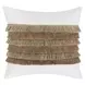 Radiant Oasis Safi Ivory and Natural Square Accent Pillow Set of 2