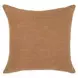 Fable Cognac Brown Square Accent Pillow Set of 2
