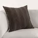 Gratitude Ganache Brown Square Accent Pillow Set of 2