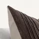 Gratitude Ganache Brown Square Accent Pillow Set of 2