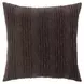 Gratitude Ganache Brown Square Accent Pillow Set of 2