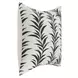 Radiant Oasis Alula Black and White Square Accent Pillow Set of 2