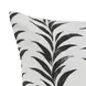 Radiant Oasis Alula Black and White Square Accent Pillow Set of 2