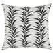 Radiant Oasis Alula Black and White Square Accent Pillow Set of 2