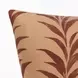Radiant Oasis Alula Sienna and Burgundy Square Accent Pillow Set of 2