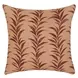 Radiant Oasis Alula Sienna and Burgundy Square Accent Pillow Set of 2