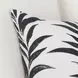 Radiant Oasis Alula Black and White Rectangular Accent Pillow Set of 2