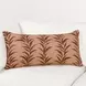 Radiant Oasis Alula Sienna and Burgundy Rectangular Accent Pillow Set of 2