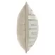 Radiant Oasis Zelo Tan and Silver Square Accent Pillow Set of 2