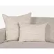 Equilibrium Dalton Natural Square Accent Pillow Set of 2
