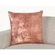 Equilibrium Onara Rose Gold Square Accent Pillow Set of 2