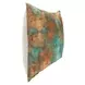 Equilibrium Onara Turquoise Copper Square Accent Pillow Set of 2