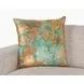 Equilibrium Onara Turquoise Copper Square Accent Pillow Set of 2