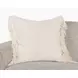 Equilibrium Volta Ivory Square Accent Pillow Set of 2