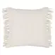 Equilibrium Volta Ivory Square Accent Pillow Set of 2
