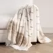 Throws Albedo Ivory and Rust Throw
