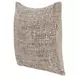 Villa Classics Porter Natural and Ivory Square Accent Pillow Set of 2