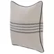 Novel Estate Newport Natural and Navy Square Accent Pillow Set of 2