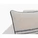 Novel Estate Newport Natural and Navy Square Accent Pillow Set of 2
