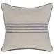 Novel Estate Newport Natural and Navy Square Accent Pillow Set of 2