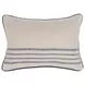 Novel Estate Newport Natural and Navy Rectangular Accent Pillow Set of 2